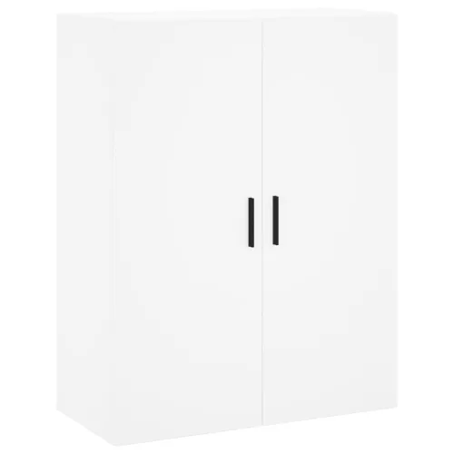  fehér szerelt fa magasszekrény 69,5 x 34 x 180 cm