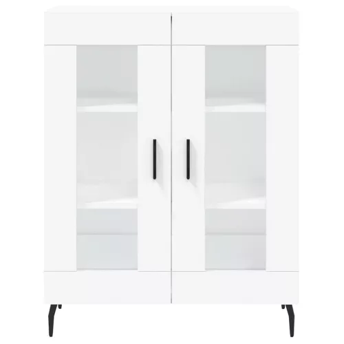  fehér szerelt fa magasszekrény 69,5 x 34 x 180 cm