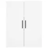  fehér szerelt fa magasszekrény 69,5 x 34 x 180 cm