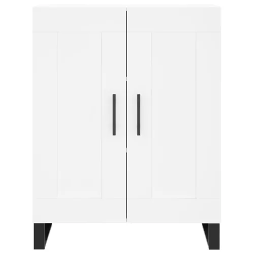  fehér szerelt fa magasszekrény 69,5 x 34 x 180 cm