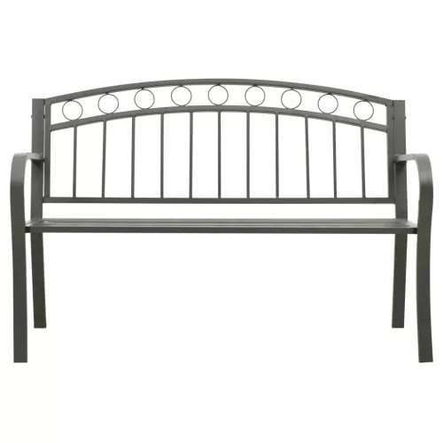  szürke kerti pad 120 cm