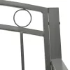  szürke kerti pad 120 cm
