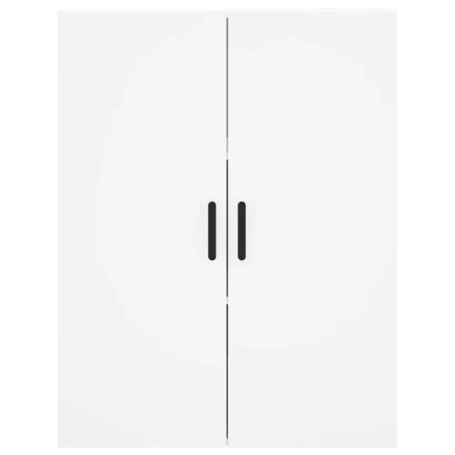  fehér szerelt fa magasszekrény 69,5 x 34 x 180 cm