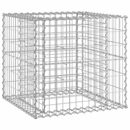 tömör fenyőfa kerti pad gabion kosárral
