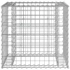  tömör impregnált fenyőfa kerti pad gabion kosárral