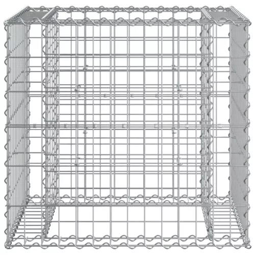  tömör duglászfenyő kerti pad gabion kosárral