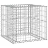  tömör duglászfenyő kerti pad gabion kosárral