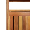  tömör akácfa kerti tálalóasztal 110 x 35 x 75 cm
