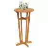  tömör akácfa kerti bárasztal Ø60 x 105 cm
