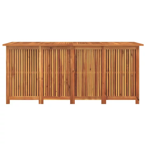  tömör akácfa kerti tárolóláda 175x80x75 cm
