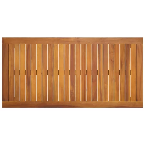  tömör akácfa kerti asztal 110 x 55 x 67 cm