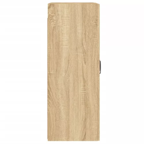  2 db sonoma tölgy színű szerelt fa falra szerelhető szekrény