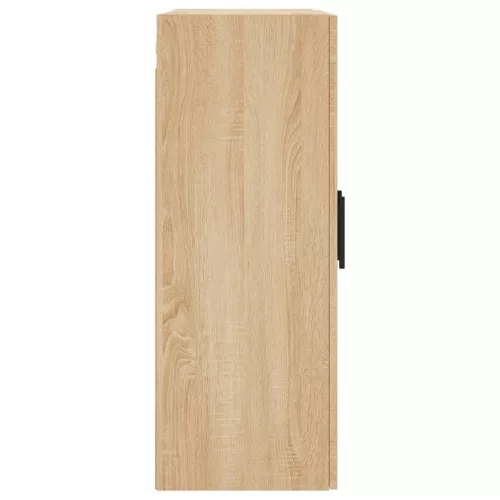  2 db sonoma tölgy színű szerelt fa falra szerelhető szekrény