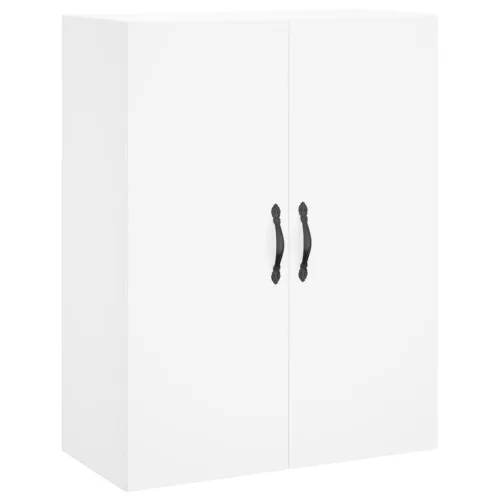  fehér szerelt fa magasszekrény 69,5 x 34 x 180 cm