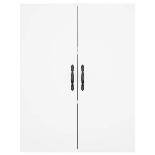  fehér szerelt fa magasszekrény 69,5 x 34 x 180 cm