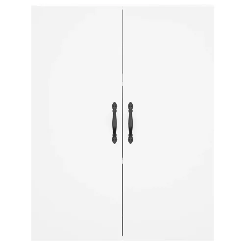  fehér szerelt fa magasszekrény 69,5 x 34 x 180 cm