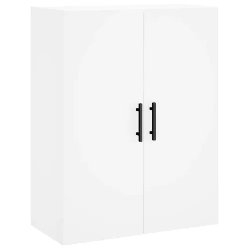  fehér szerelt fa magasszekrény 69,5 x 34 x 180 cm