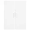  fehér szerelt fa magasszekrény 69,5 x 34 x 180 cm