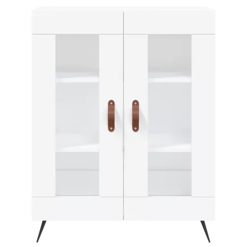  fehér szerelt fa magasszekrény 69,5 x 34 x 180 cm