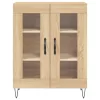  sonoma tölgy szerelt fa magasszekrény 69,5 x 34 x 180 cm