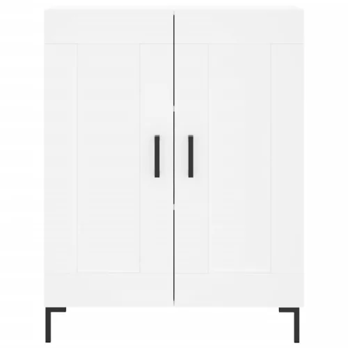  fehér szerelt fa magasszekrény 69,5 x 34 x 180 cm