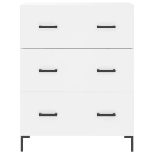  fehér szerelt fa magasszekrény 69,5 x 34 x 180 cm