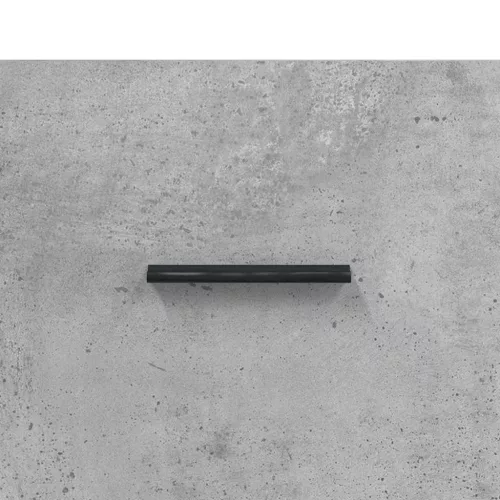  betonszürke szerelt fa magasszekrény 69,5 x 34 x 180 cm