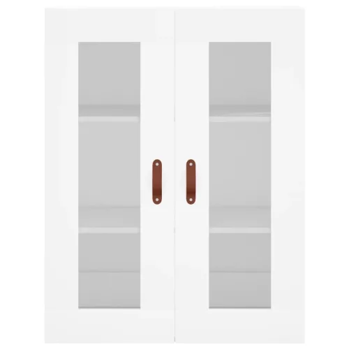  fehér szerelt fa magasszekrény 69,5 x 34 x 180 cm