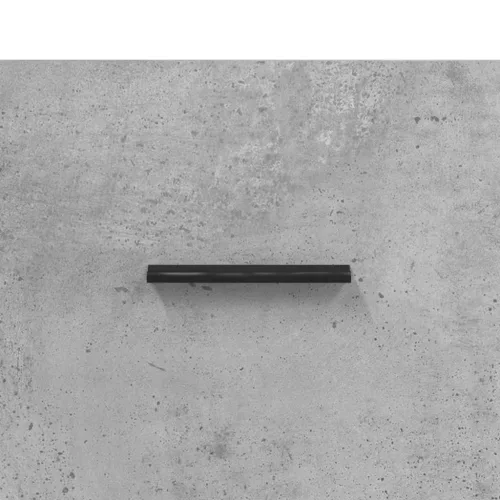  betonszürke szerelt fa magasszekrény 69,5 x 34 x 180 cm