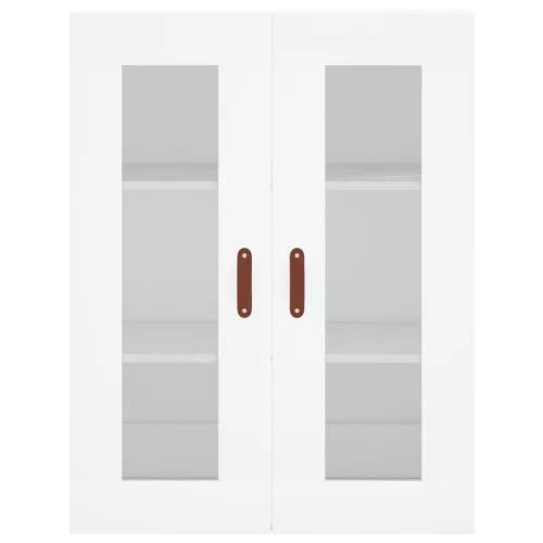  fehér szerelt fa magasszekrény 69,5 x 34 x 180 cm