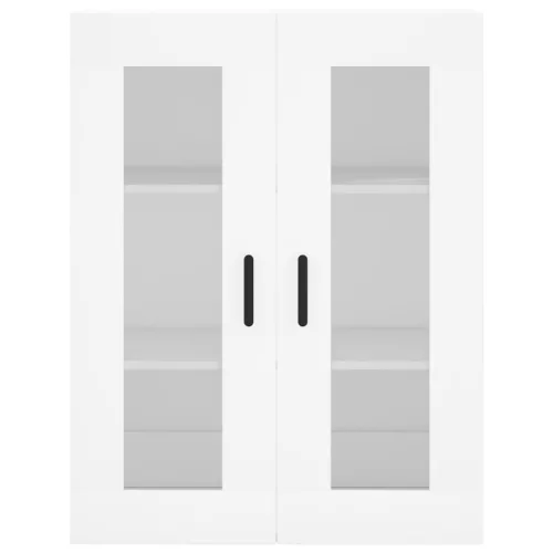  fehér szerelt fa magasszekrény 69,5 x 34 x 180 cm