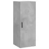  betonszürke szerelt fa magasszekrény 34,5x34x180 cm