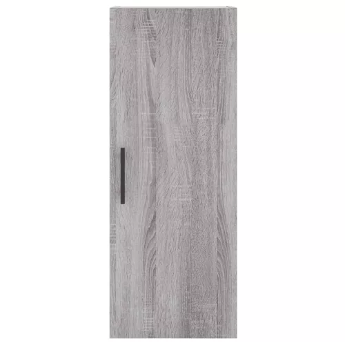  szürke sonoma szerelt fa magasszekrény 34,5 x 34 x 180 cm