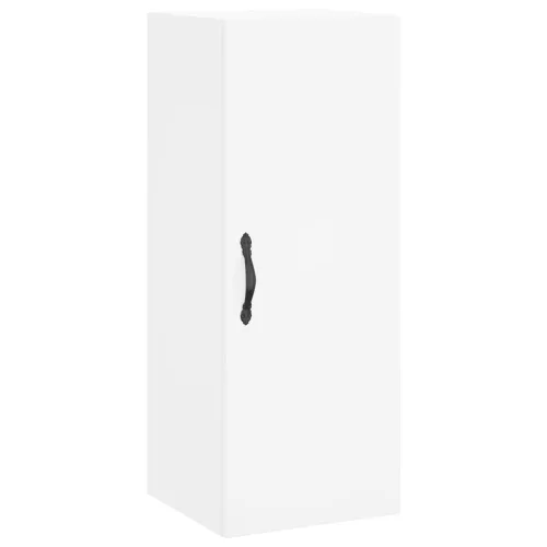  fehér szerelt fa magasszekrény 34,5x34x180 cm