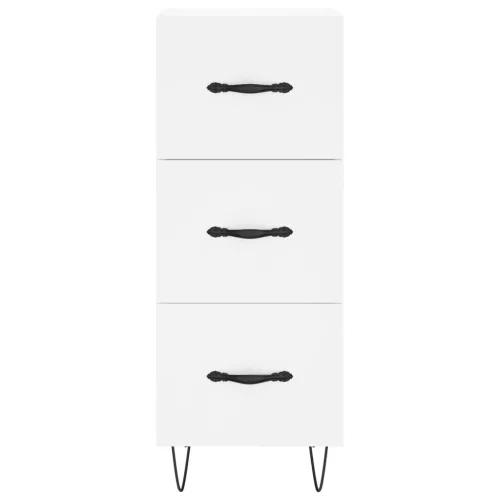  fehér szerelt fa magasszekrény 34,5x34x180 cm