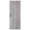  szürke sonoma szerelt fa magasszekrény 34,5 x 34 x 180 cm