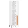  fehér szerelt fa magasszekrény 34,5x34x180 cm