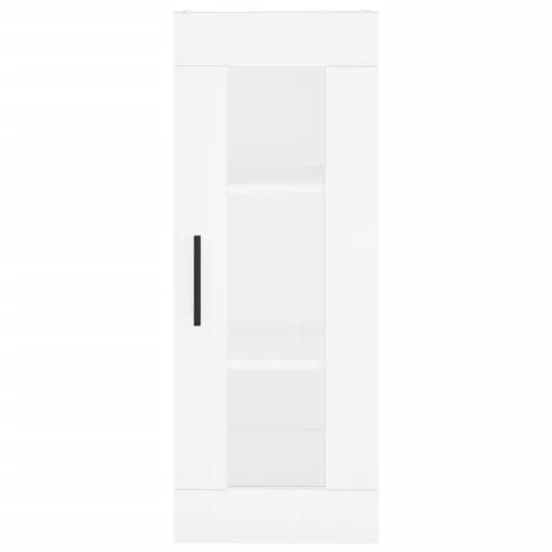  fehér szerelt fa magasszekrény 34,5x34x180 cm