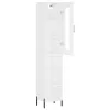  fehér szerelt fa magasszekrény 34,5x34x180 cm