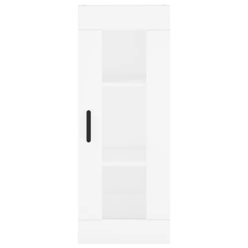  fehér szerelt fa magasszekrény 34,5x34x180 cm