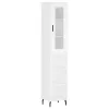  fehér szerelt fa magasszekrény 34,5x34x180 cm