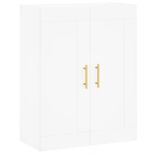  fehér szerelt fa magasszekrény 69,5 x 34 x 180 cm