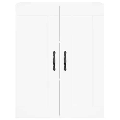  fehér szerelt fa magasszekrény 69,5 x 34 x 180 cm