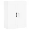  fehér szerelt fa magasszekrény 69,5 x 34 x 180 cm