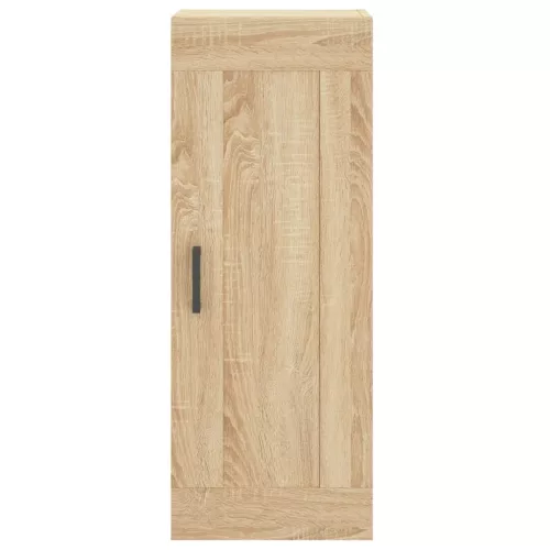  sonoma tölgy szerelt fa magasszekrény 34,5x34x180 cm