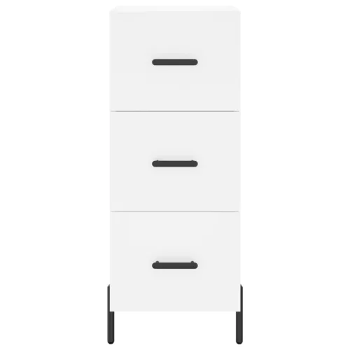  fehér szerelt fa magasszekrény 34,5x34x180 cm