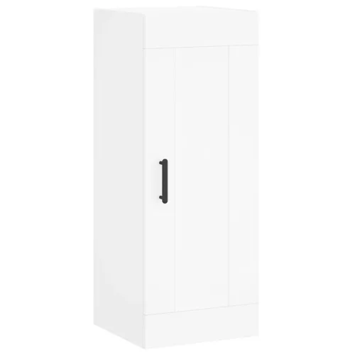  fehér szerelt fa magasszekrény 34,5x34x180 cm