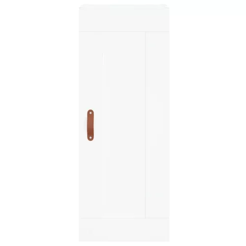  fehér szerelt fa magasszekrény 34,5x34x180 cm