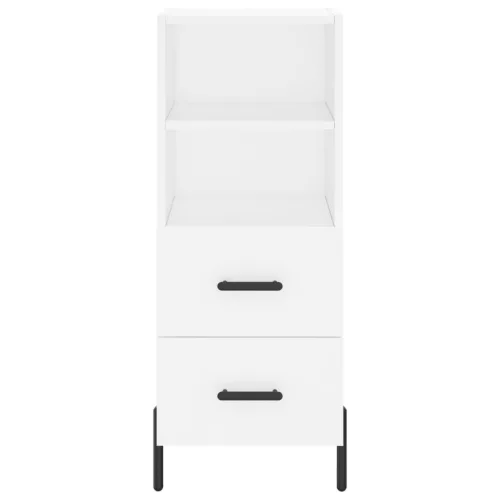  fehér szerelt fa magasszekrény 34,5x34x180 cm