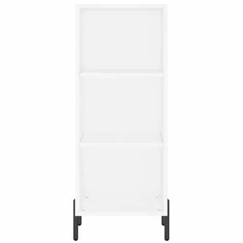  fehér szerelt fa magasszekrény 34,5x34x180 cm